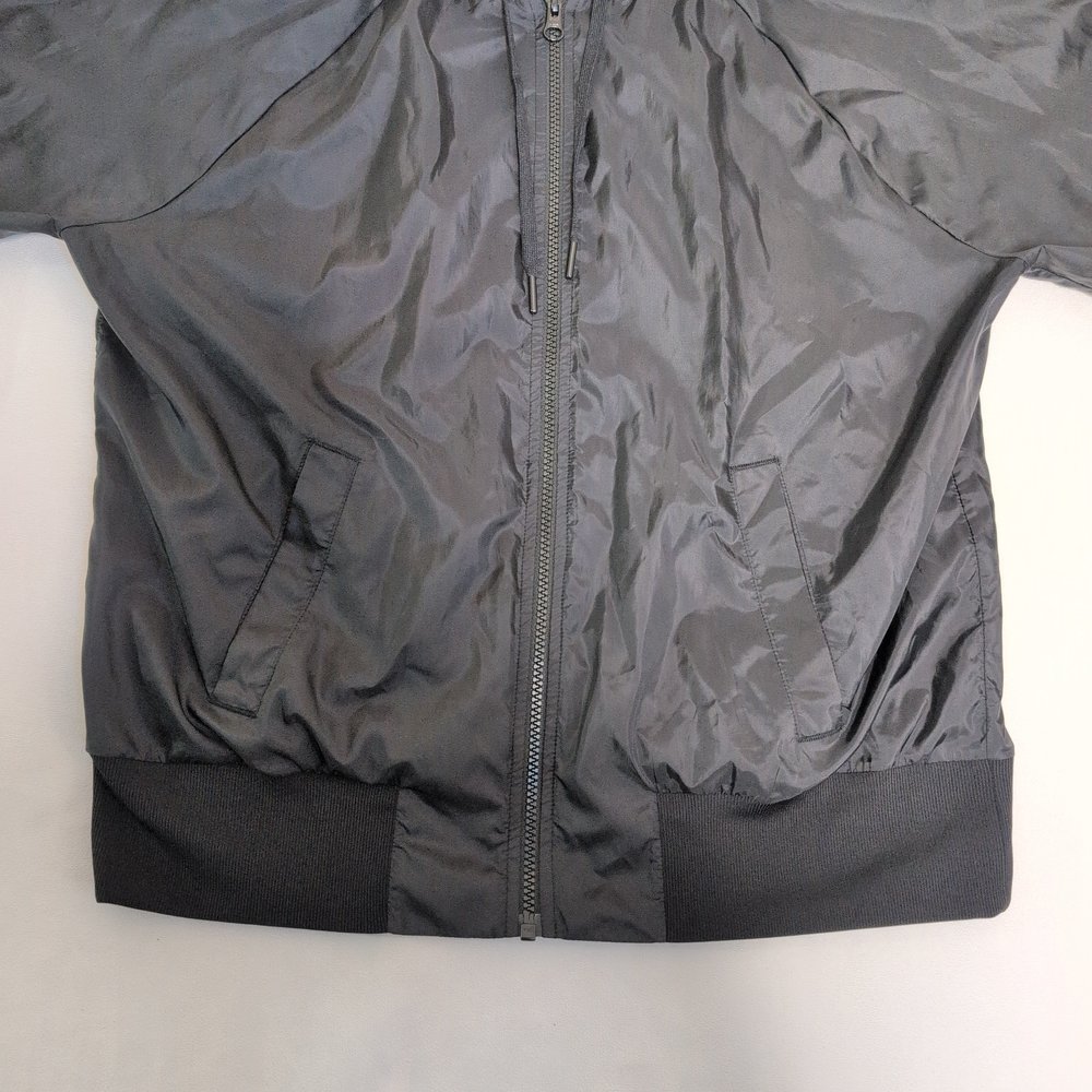 Zella Women's Black Hooded Windbreaker Jacket - Size L - Picture 6 of 8